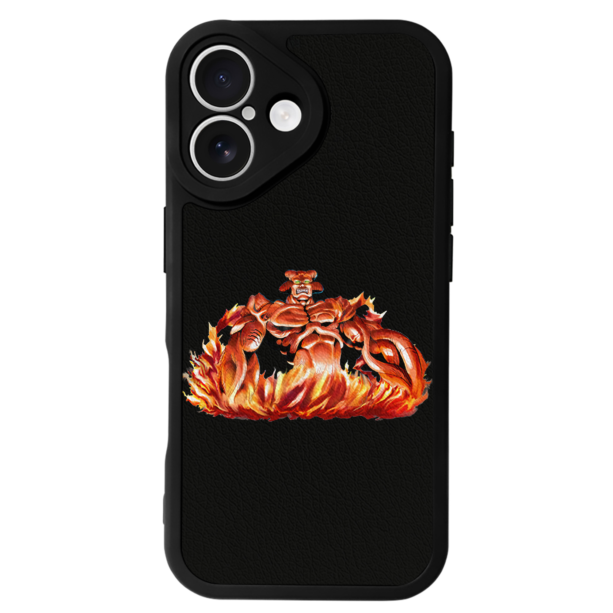 （画像用） 遊☆戯☆王 Yu-Gi-Oh! 【iPhone 16シリーズ対応】シリコンスマホケース（レザー調） 材質：シリコン